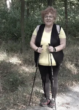 Darina Š. pred programom